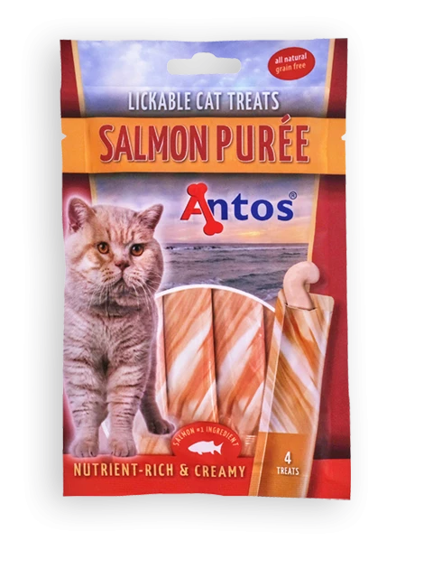 Cat Treats Purée Lachs 4 Stück