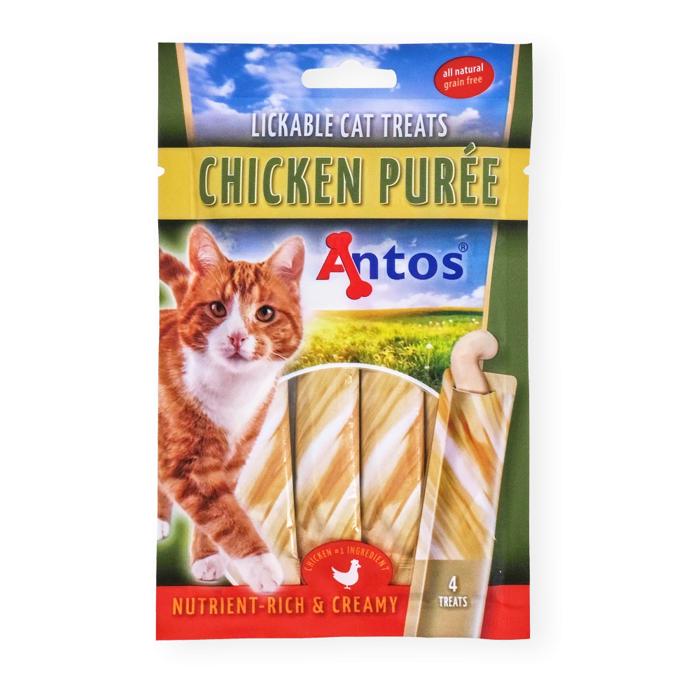 Cat Treats Purée Huhn 4 Stück