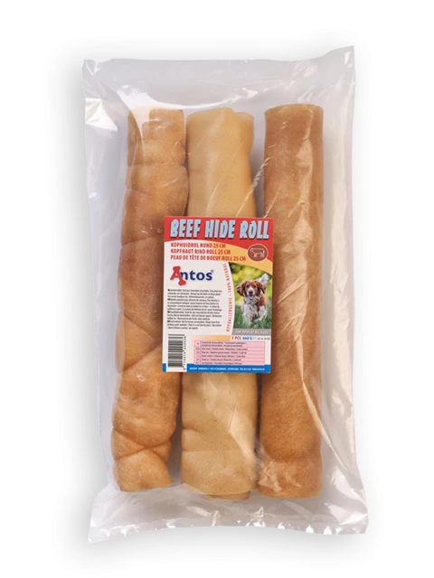 Kopfhaut Rind Roll 25 cm 3 Stück