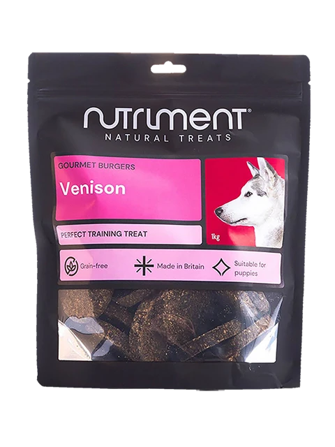 Nutriment Burger mit Hirsch 1 kg