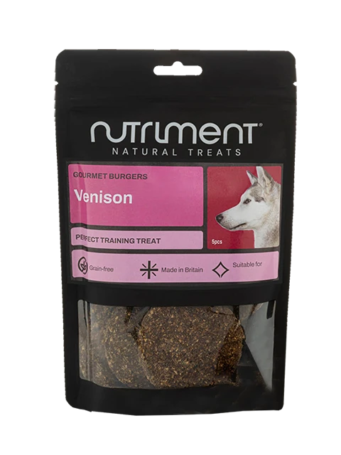 Nutriment Burger mit Hirsch 200 gr