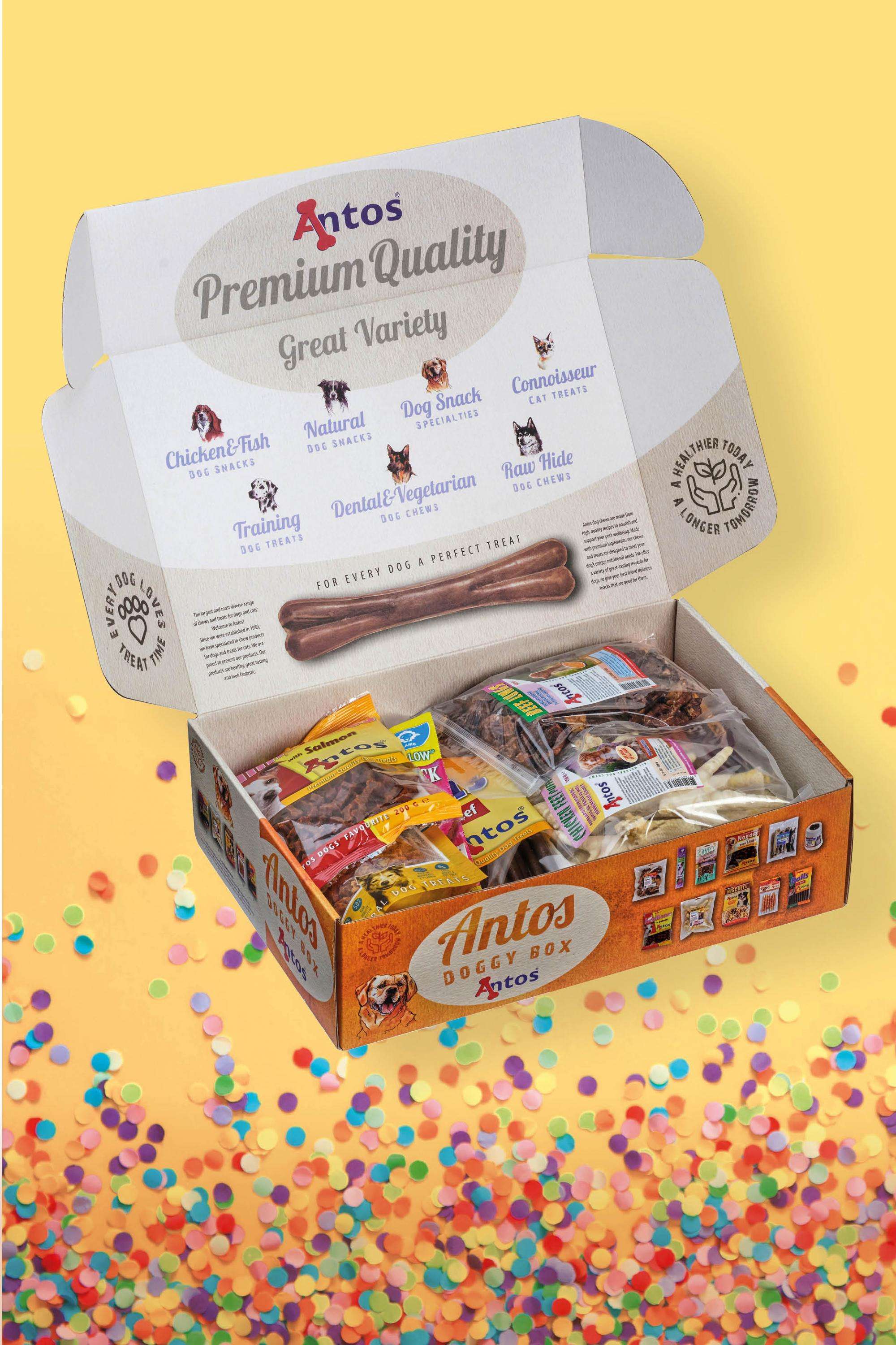 Geschenkbox für Hunde