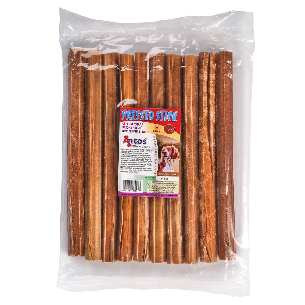 Rinderhaut Zigarre 10" 20 mm 10 Stück