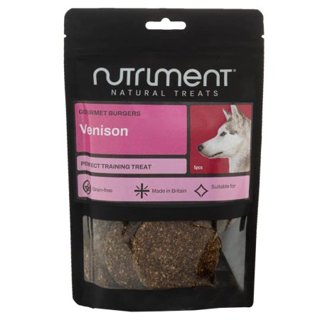 Nutriment Burger mit Hirsch 200 gr